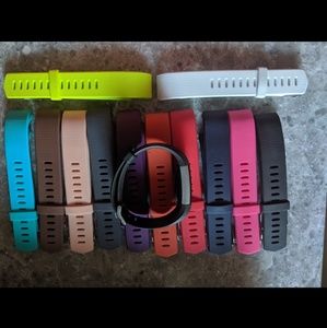 Fitbit Charge 2 With 13 Multicolored Wristbands
